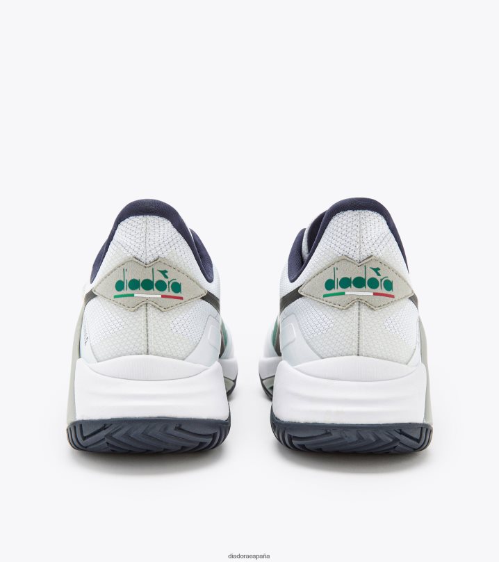 b.icon 2 años 8T8H4Z117 corsario blanco/negro/azul hombres Diadora zapatos