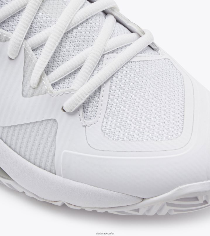 b.icon 2 años 8T8H4Z120 plata blanca hombres Diadora zapatos