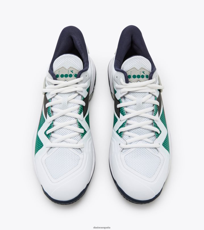 b.icon 2 arcilla 8T8H4Z123 corsario blanco/negro/azul hombres Diadora zapatos