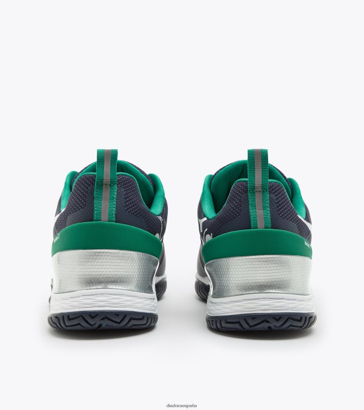 blushield torneo 2ag 8T8H4Z138 corsario azul/blanco hombres Diadora zapatos