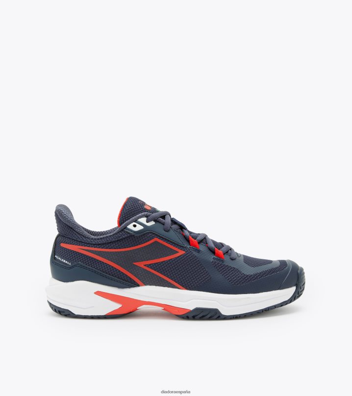 trofeo 2 ag pkl 8T8H4Z208 corsario azul/blanco/rojo fuego hombres Diadora zapatos