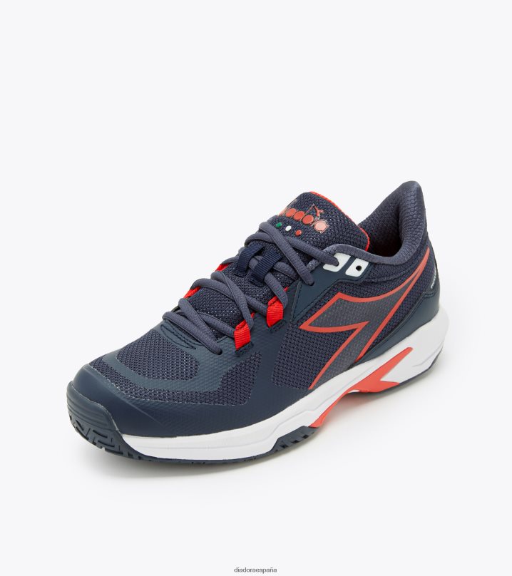 trofeo 2 ag pkl 8T8H4Z208 corsario azul/blanco/rojo fuego hombres Diadora zapatos