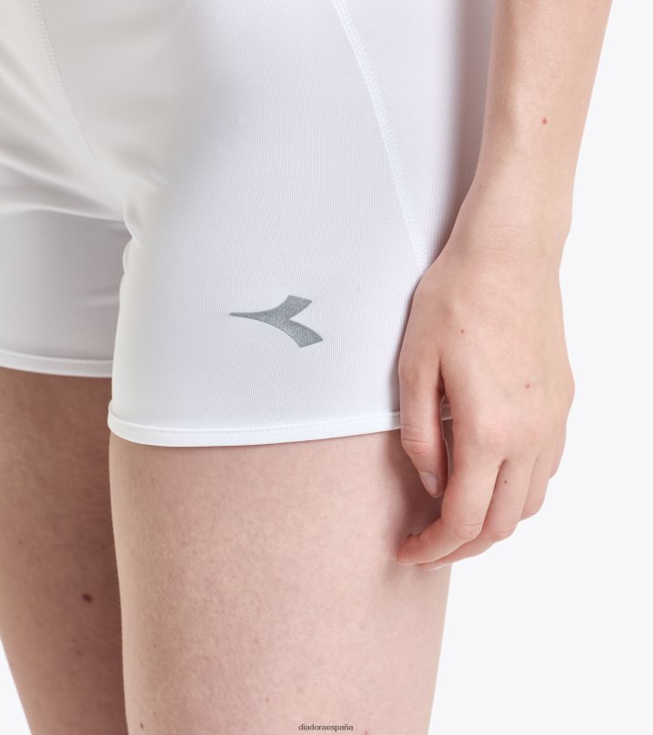 yo apretado corto 8T8H4Z746 blanco óptico mujer Diadora vestir