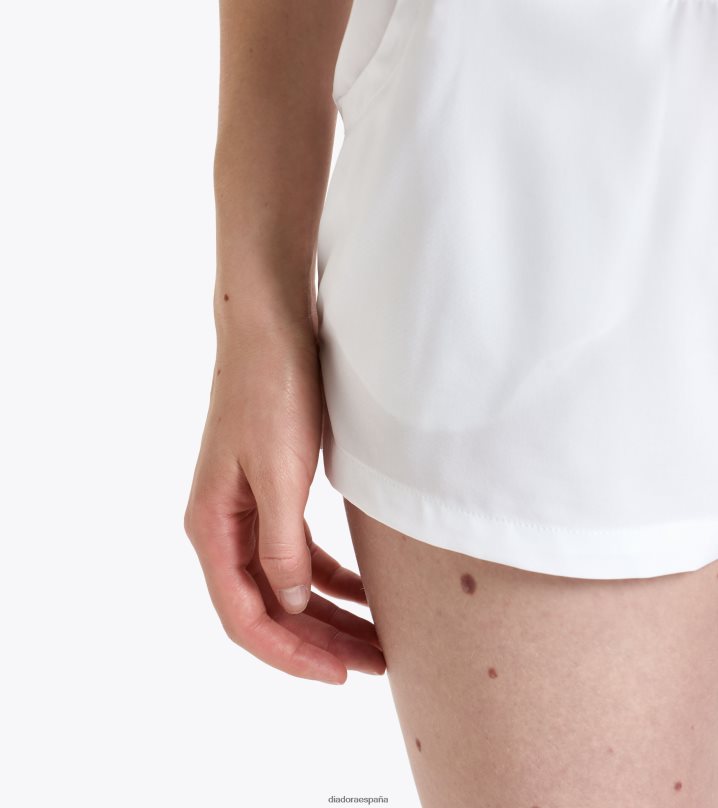 yo cancha corta 8T8H4Z725 blanco óptico mujer Diadora vestir