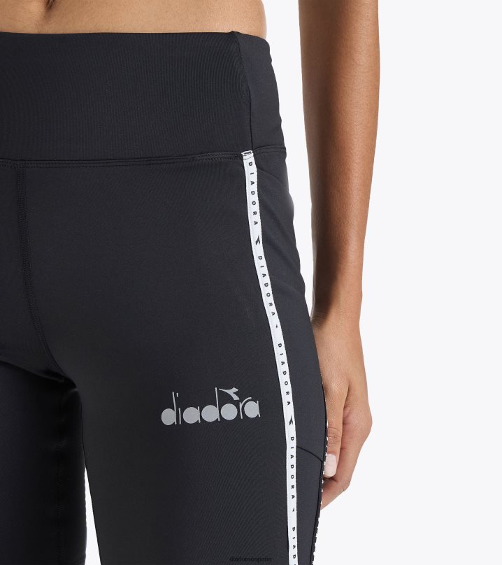 yo pantalones cortos de bicicleta ser uno bolsillos 8T8H4Z630 negro mujer Diadora vestir