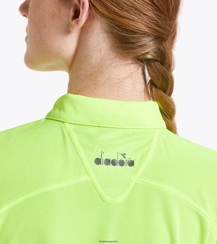yo cancha de polo 8T8H4Z702 amarillo fluo dd mujer Diadora vestir