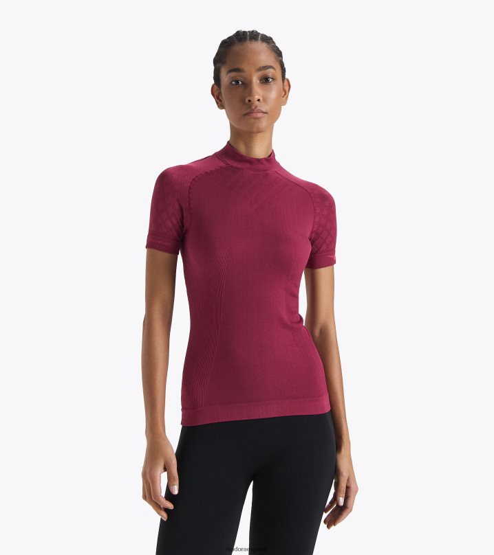 yo acto de camiseta ss 8T8H4Z693 rubina violeta mujer Diadora vestir