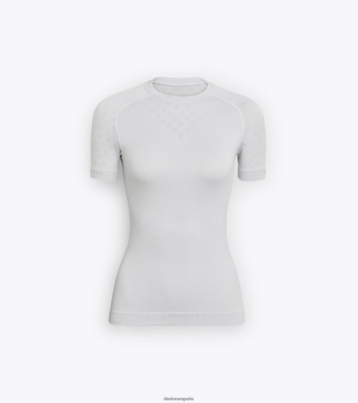 yo acto de camiseta ss 8T8H4Z694 blanco óptico mujer Diadora vestir