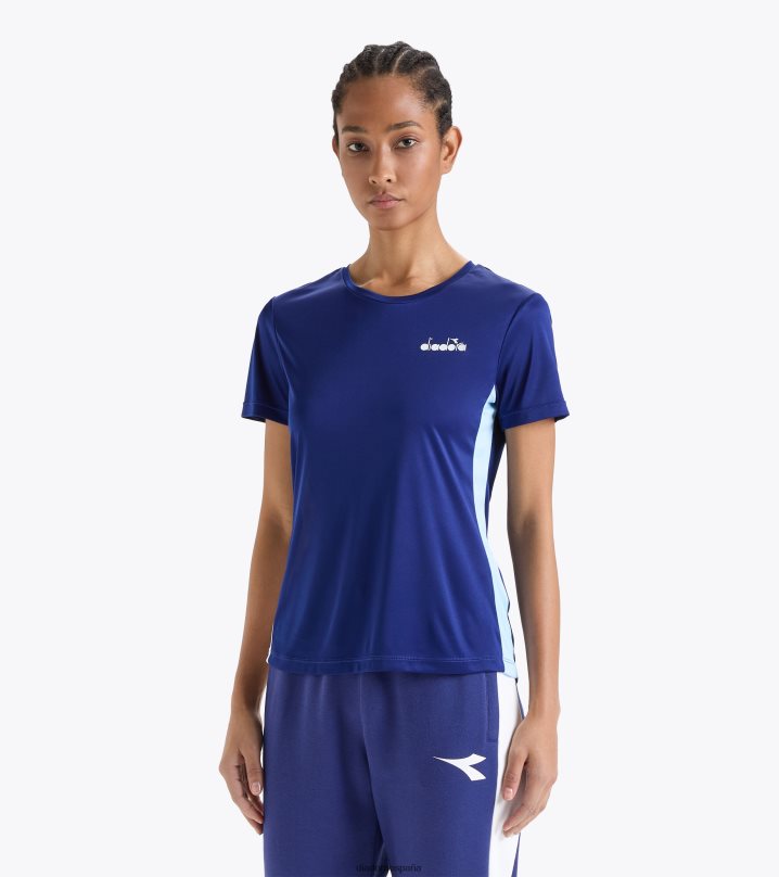 yo camiseta 8T8H4Z664 Plano mujer Diadora vestir