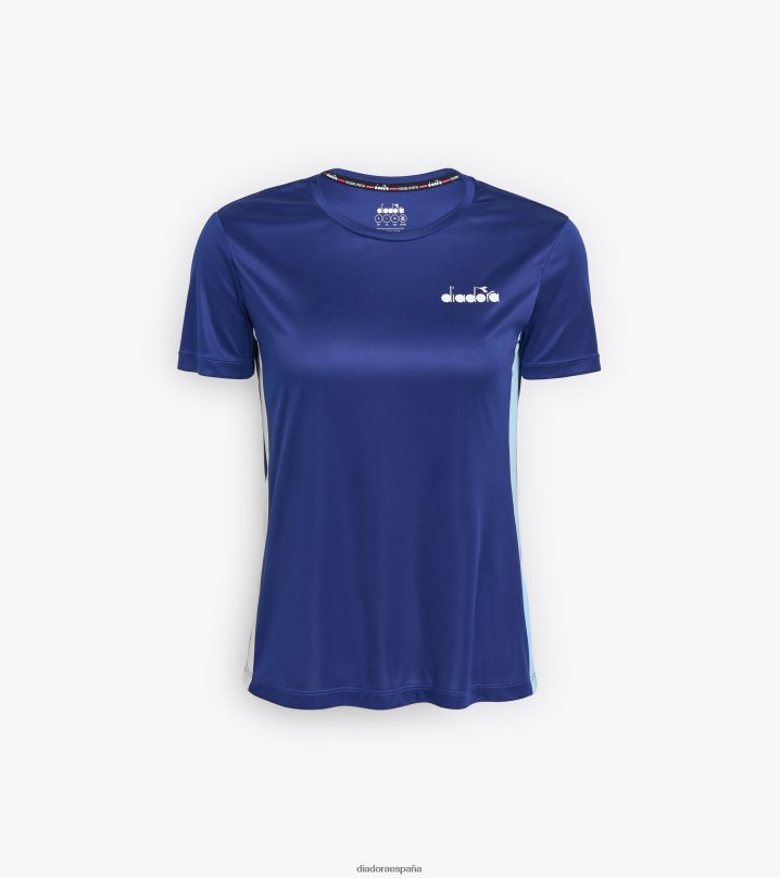 yo camiseta 8T8H4Z664 Plano mujer Diadora vestir