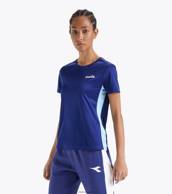 yo camiseta 8T8H4Z664 Plano mujer Diadora vestir