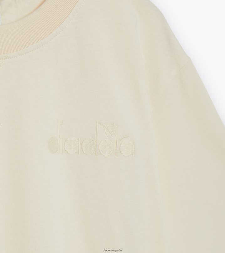 yo camiseta logo ss spw 8T8H4Z705 cisne blanco mujer Diadora vestir