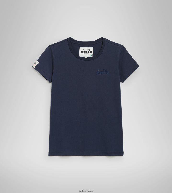yo camiseta ss mii 8T8H4Z730 corsario azul mujer Diadora vestir