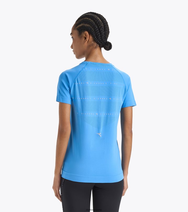 yo camiseta ss skin friendly 8T8H4Z627 bonnie azul cielo mujer Diadora vestir