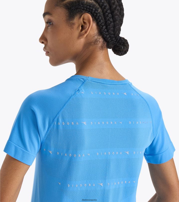 yo camiseta ss skin friendly 8T8H4Z627 bonnie azul cielo mujer Diadora vestir