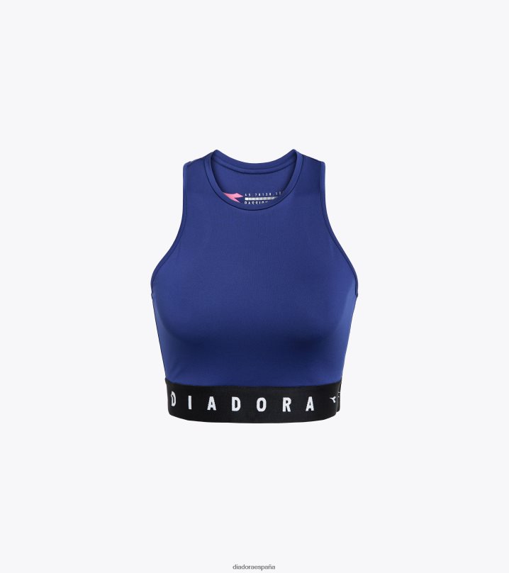yo crop top ser uno 8T8H4Z686 Plano mujer Diadora vestir