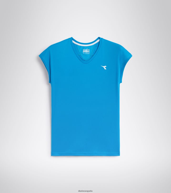 yo equipo de camiseta 8T8H4Z745 fluo real mujer Diadora vestir