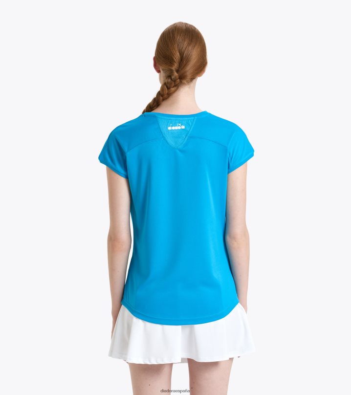 yo equipo de camiseta 8T8H4Z745 fluo real mujer Diadora vestir