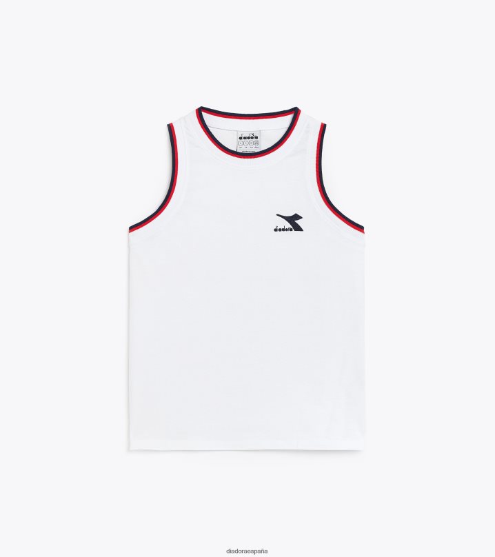 yo interpolador de tanque 8T8H4Z739 blanco óptico mujer Diadora vestir