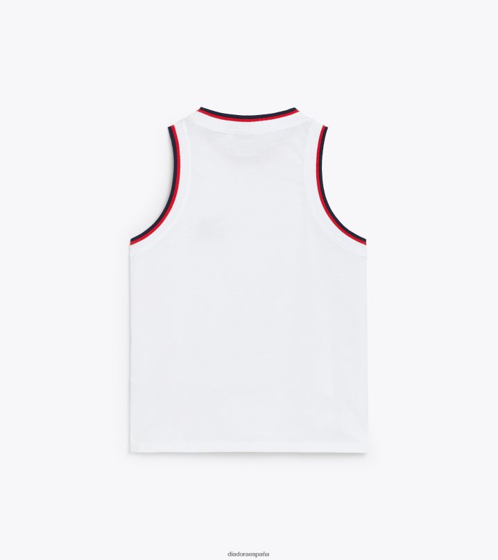 yo interpolador de tanque 8T8H4Z739 blanco óptico mujer Diadora vestir