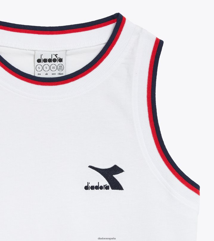 yo interpolador de tanque 8T8H4Z739 blanco óptico mujer Diadora vestir