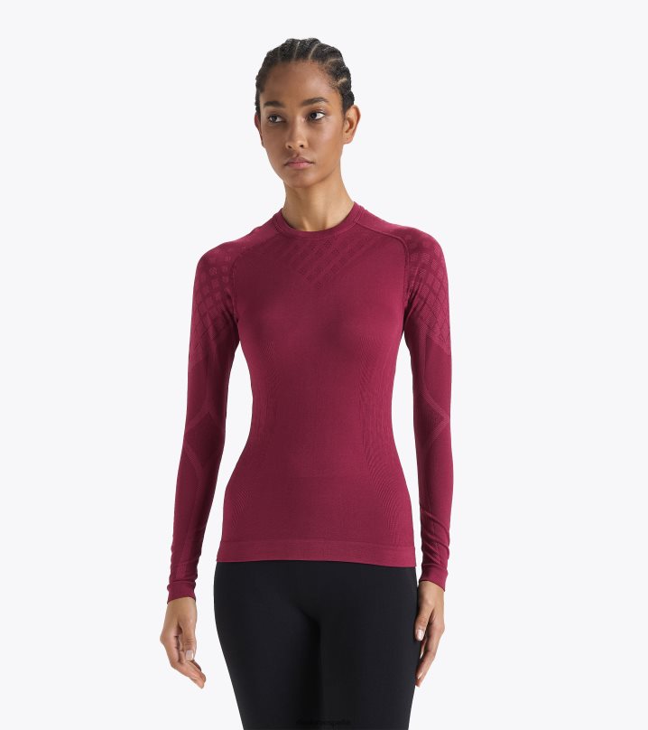 yo ls acto de camiseta 8T8H4Z681 rubina violeta mujer Diadora vestir