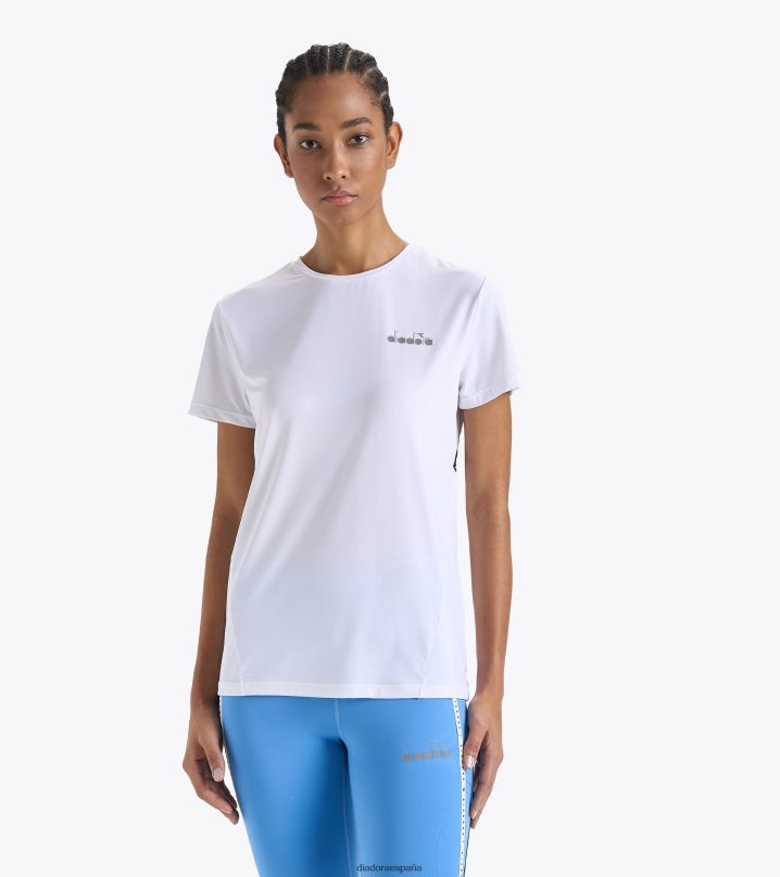 yo ss camiseta ser uno 8T8H4Z643 blanco óptico mujer Diadora vestir