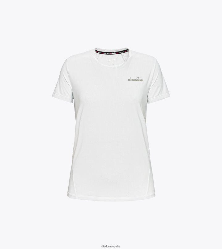 yo ss camiseta ser uno 8T8H4Z643 blanco óptico mujer Diadora vestir