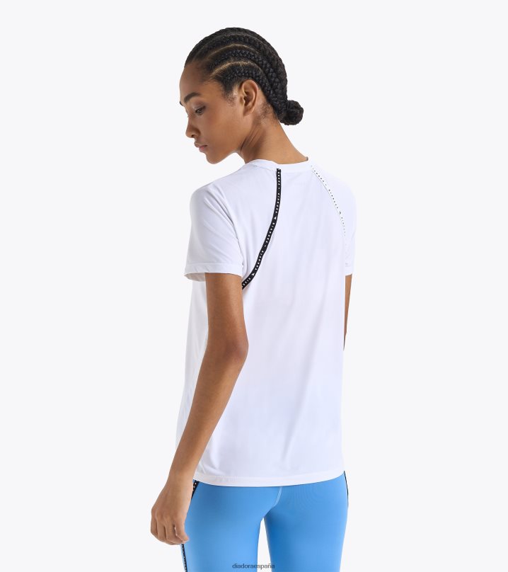 yo ss camiseta ser uno 8T8H4Z643 blanco óptico mujer Diadora vestir