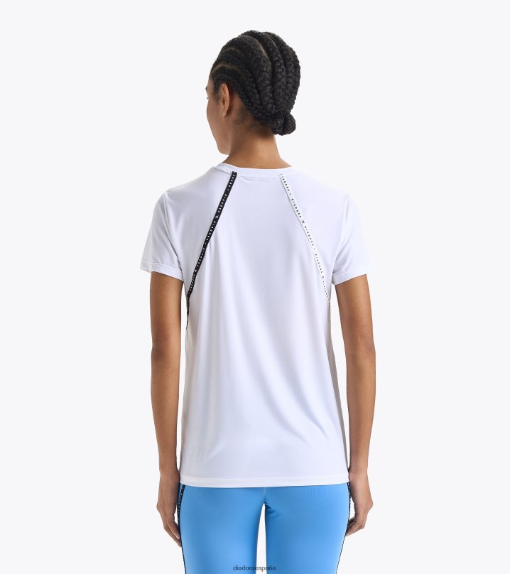 yo ss camiseta ser uno 8T8H4Z643 blanco óptico mujer Diadora vestir