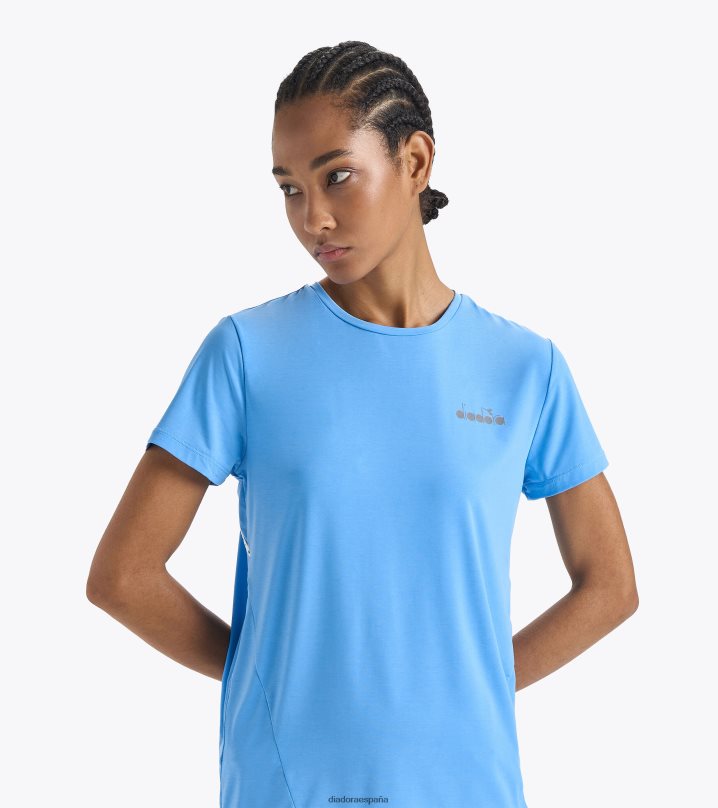 yo ss camiseta ser uno 8T8H4Z644 bonnie azul cielo mujer Diadora vestir