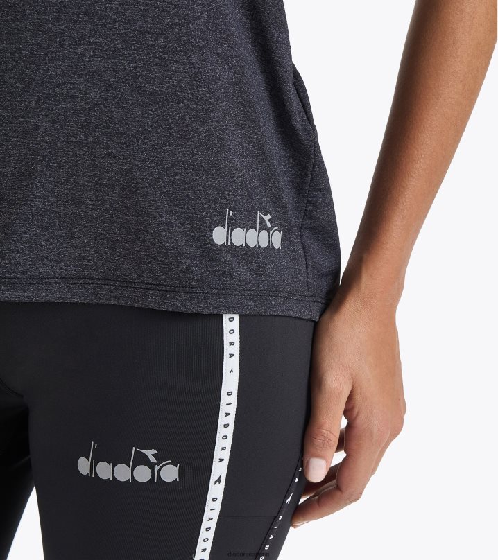 yo tanque ser uno 8T8H4Z684 negro mujer Diadora vestir