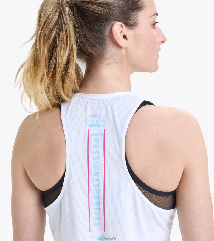 yo tanque superligero ser uno 8T8H4Z666 blanco óptico mujer Diadora vestir
