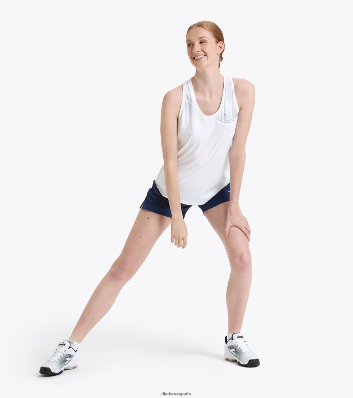 yo tribunal de tanques 8T8H4Z721 blanco óptico mujer Diadora vestir