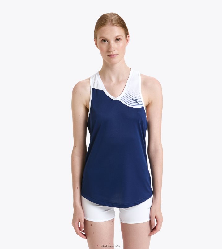 yo tribunal de tanques 8T8H4Z723 marina saltire mujer Diadora vestir