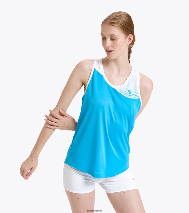 yo tribunal de tanques 8T8H4Z724 fluo real mujer Diadora vestir