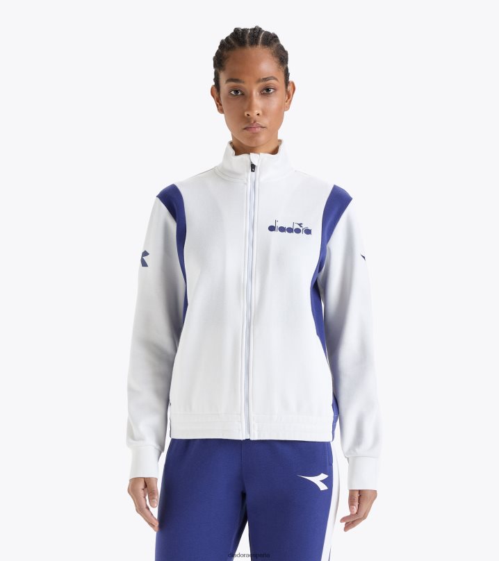 yo chaqueta fz 8T8H4Z600 blanco óptico mujer Diadora vestir