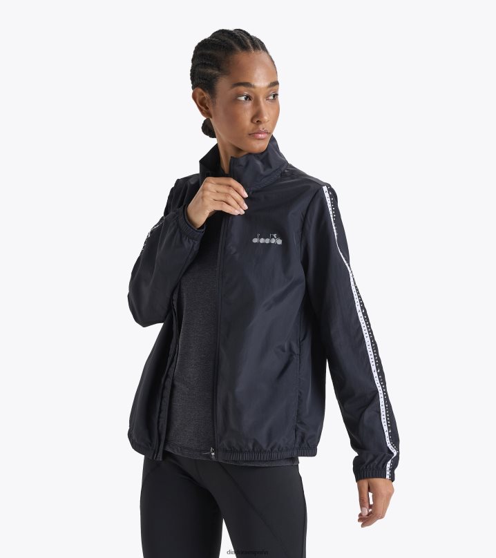 yo chaqueta multicapa be one 8T8H4Z564 negro mujer Diadora vestir