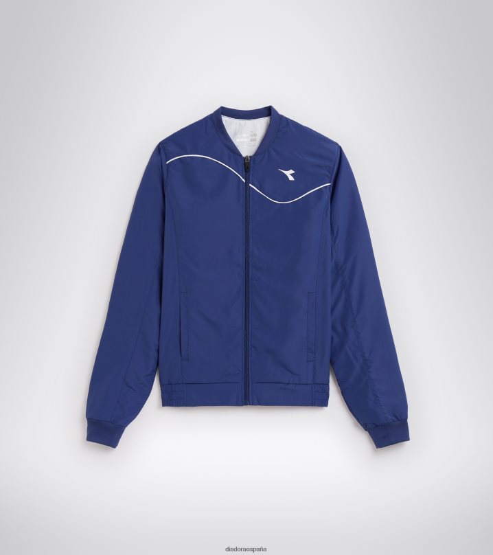 yo corte de chaqueta 8T8H4Z651 marina saltire mujer Diadora vestir