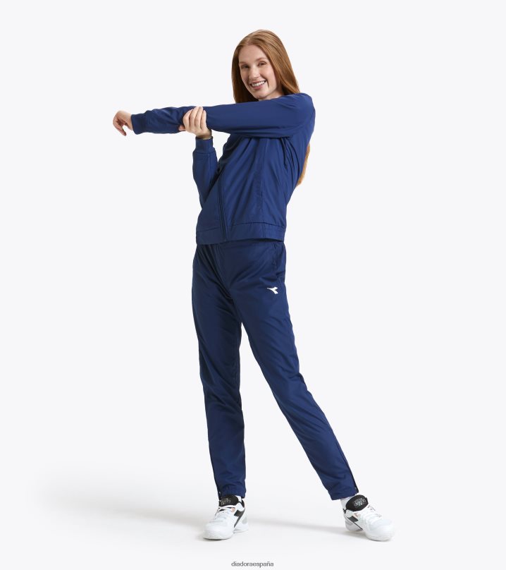 yo corte de chaqueta 8T8H4Z651 marina saltire mujer Diadora vestir