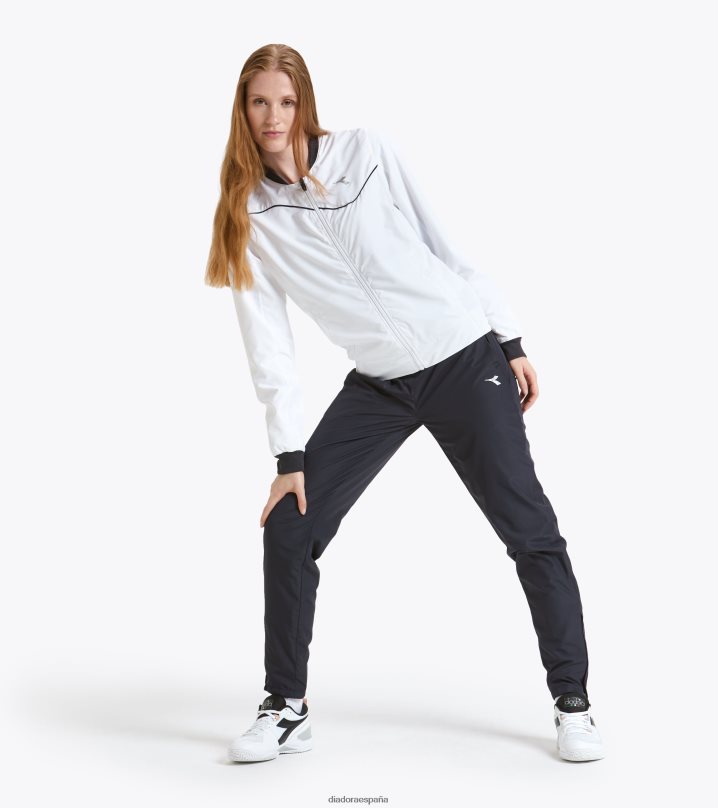 yo corte de chaqueta 8T8H4Z652 blanco óptico mujer Diadora vestir