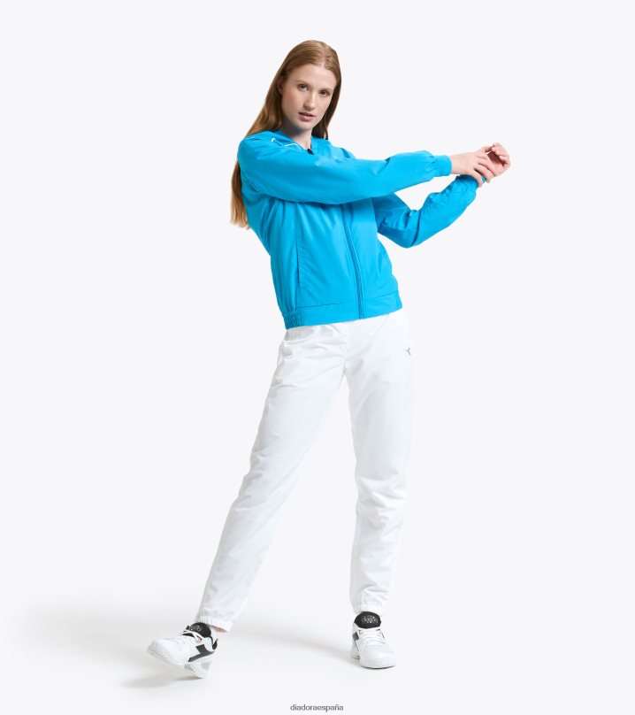 yo corte de chaqueta 8T8H4Z653 fluo real mujer Diadora vestir