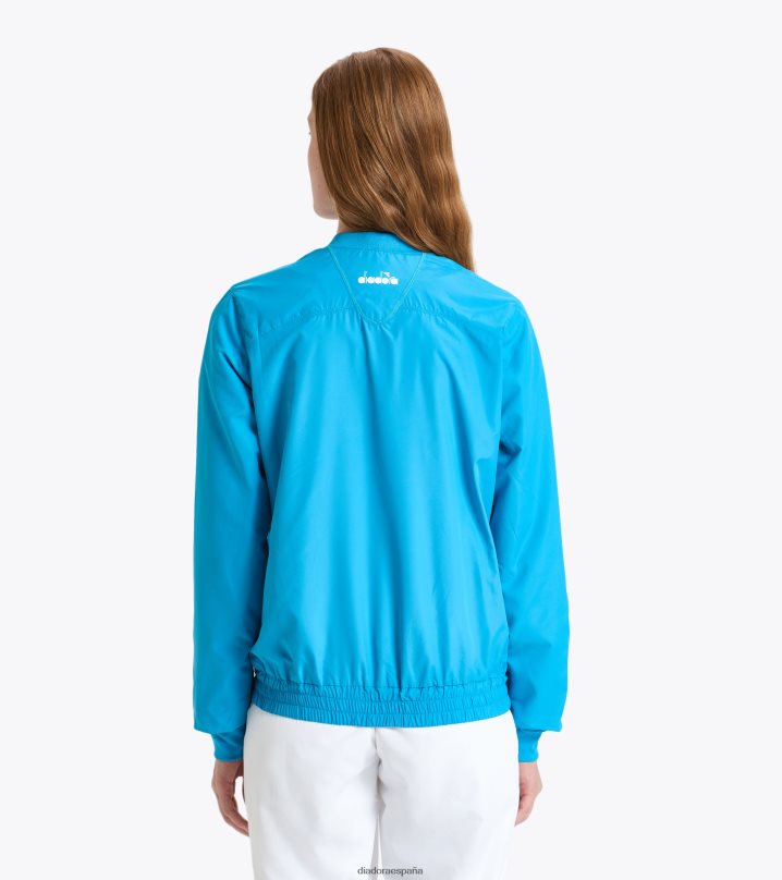 yo corte de chaqueta 8T8H4Z653 fluo real mujer Diadora vestir