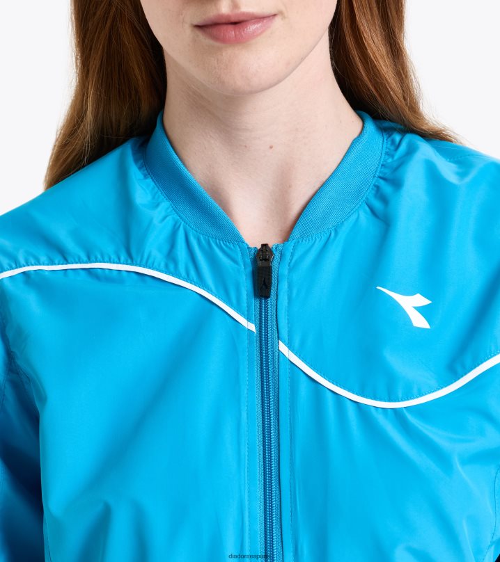 yo corte de chaqueta 8T8H4Z653 fluo real mujer Diadora vestir