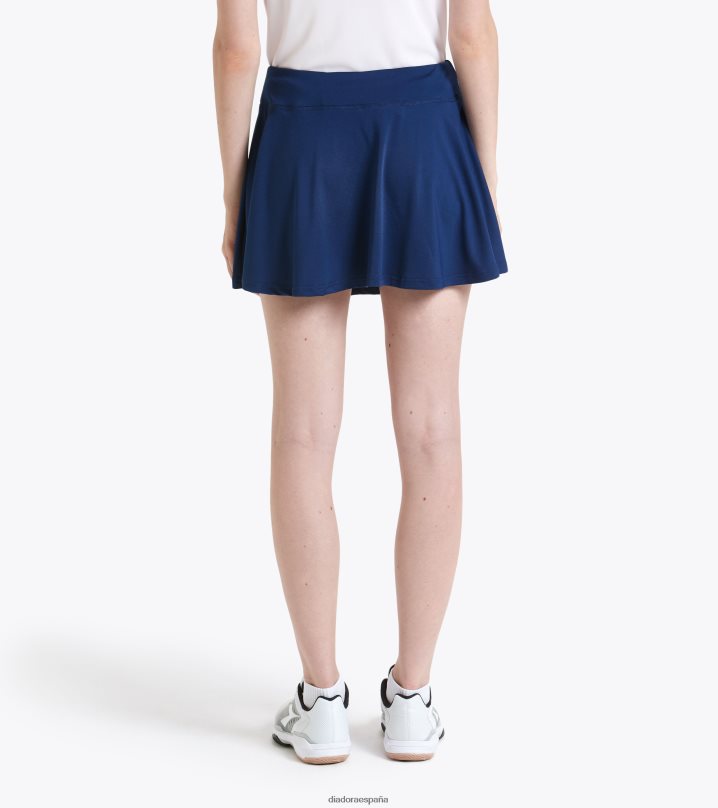 yo corte de falda 8T8H4Z707 marina saltire mujer Diadora vestir