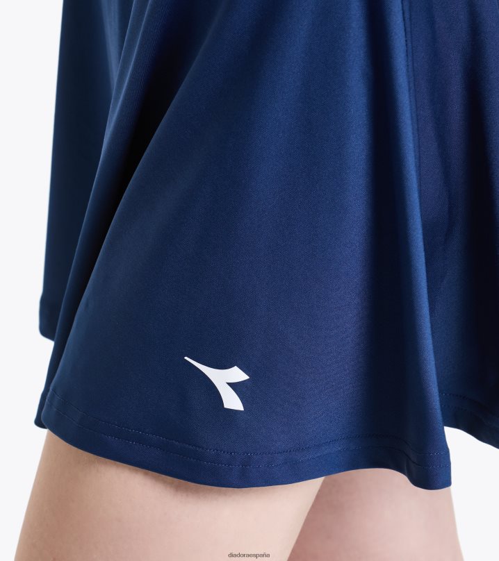 yo corte de falda 8T8H4Z707 marina saltire mujer Diadora vestir