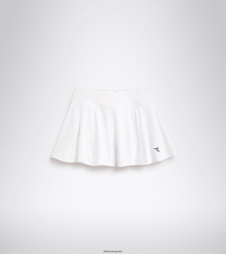 yo corte de falda 8T8H4Z708 blanco óptico mujer Diadora vestir