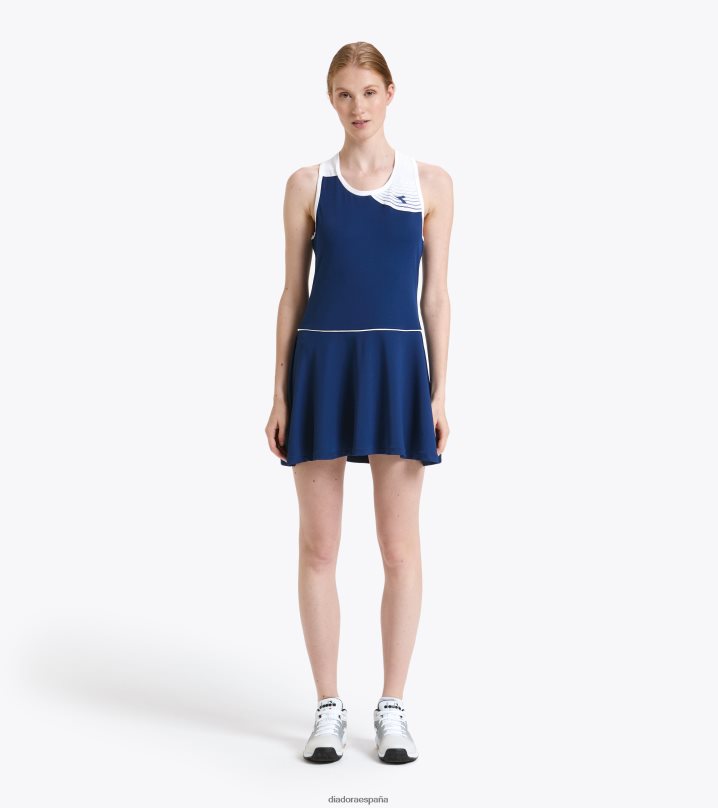 yo vestido de corte 8T8H4Z635 marina saltire mujer Diadora vestir