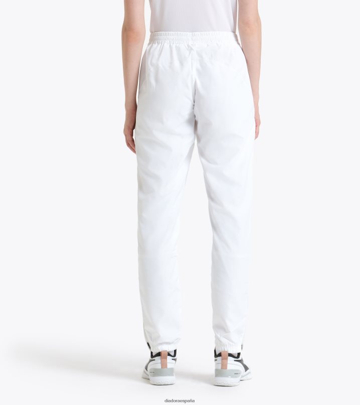 yo corte de pantalón 8T8H4Z690 blanco óptico mujer Diadora vestir
