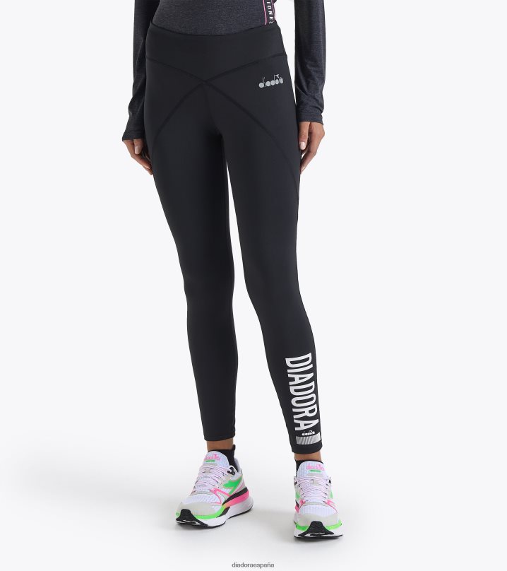 yo medias ser uno 8T8H4Z611 negro mujer Diadora vestir